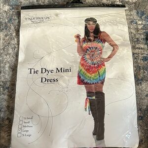Underwraps Tie Dye Mini Dress
